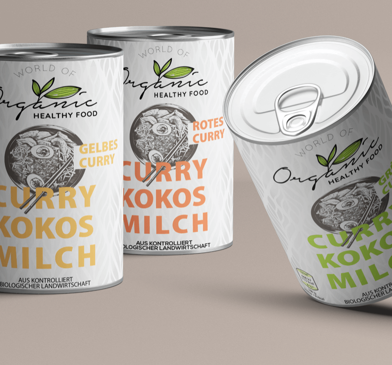 Organic Curry Coconut Milk