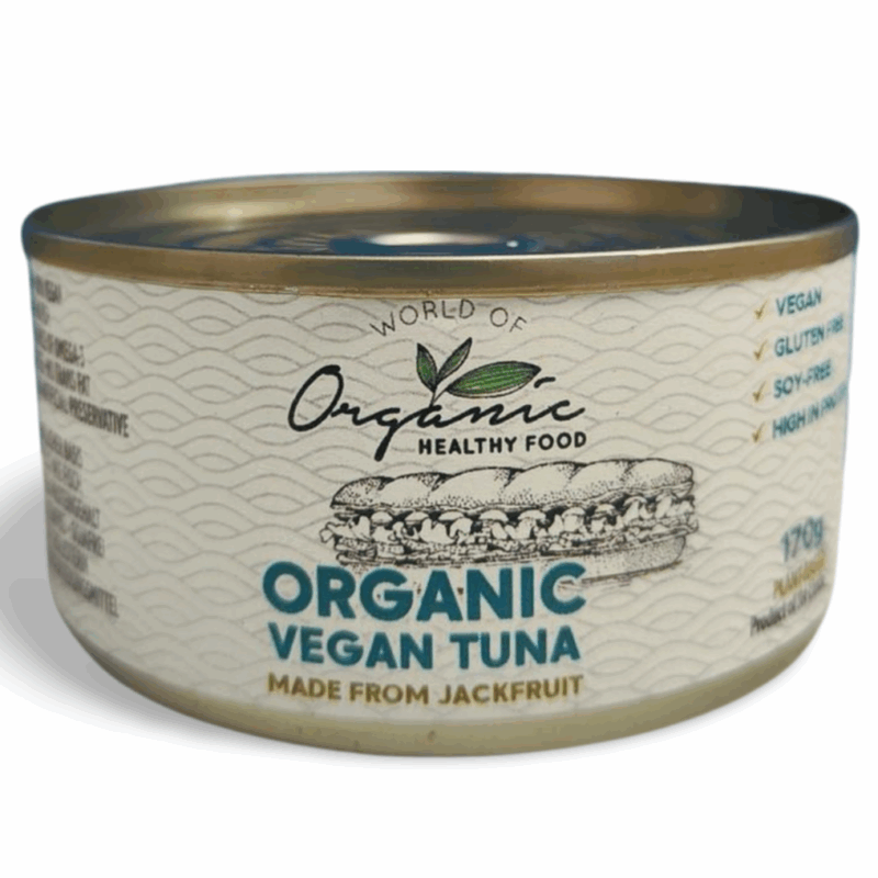 Organic Vegan Tuna 180g Can
